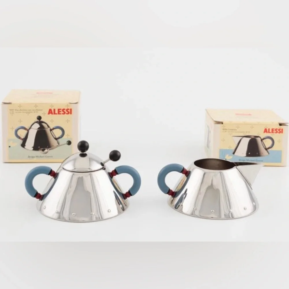 ALESSI CREAM & SUGAR. - Picture 1 of 11